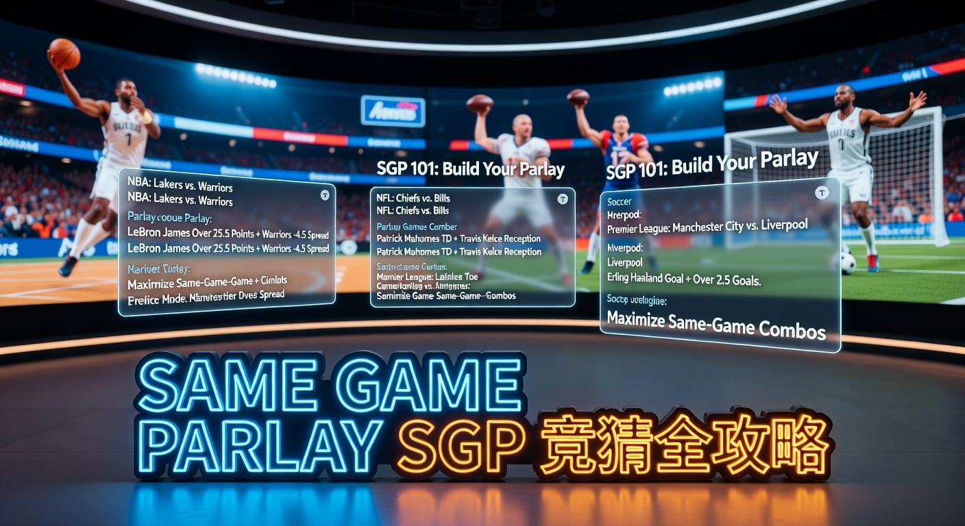 same game parlay SGP 2026年投注技巧与风险拆解