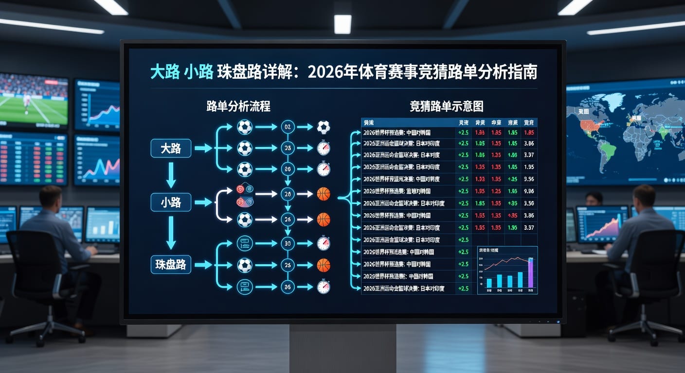 大路 小路 珠盘路｜走地盘体育官网实战解读