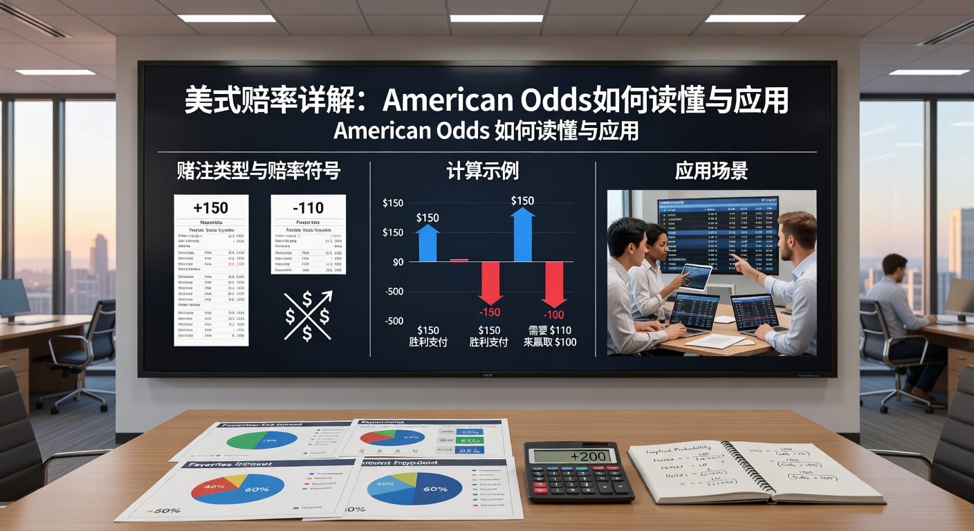 美式赔率 american odds｜读法、换算与实战技巧