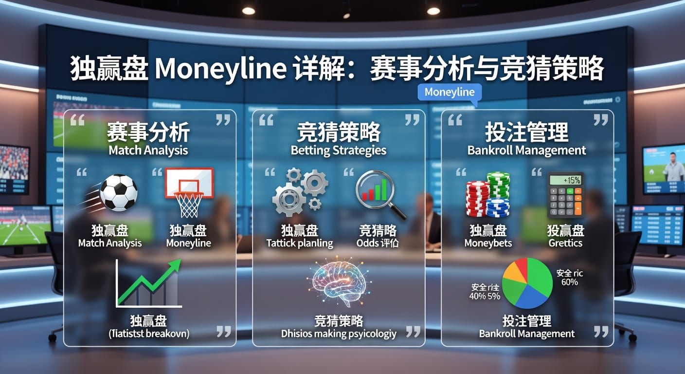 独赢盘 moneyline｜雷速体育官网投注技巧与判读